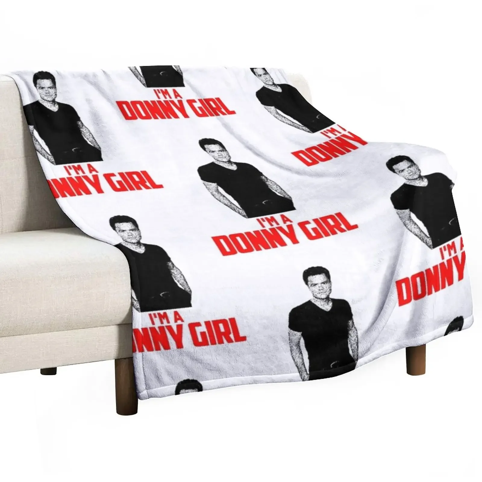 

Donny Osmond I'm A Donny Girl Throw Blanket Furrys Beach Sofa Quilt Blankets