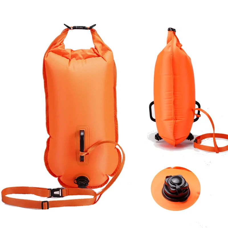 Swimming Buoy Swimming Buoy Safety Float Air Dry Bag Inflatable Floating Bag Lifesaving Buoy for Water Sport for Swimming 20L/28L