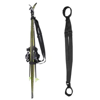 Ski Backpack Carrier Ski Carry Sling Strap Double Shoulder Backpack Fixed Belts 2