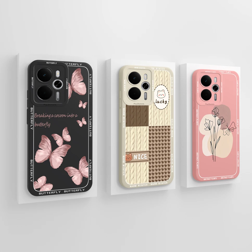 Cute Star Pattern Soft Silicone Shockproof Phone Case - High Quality Back Cover
