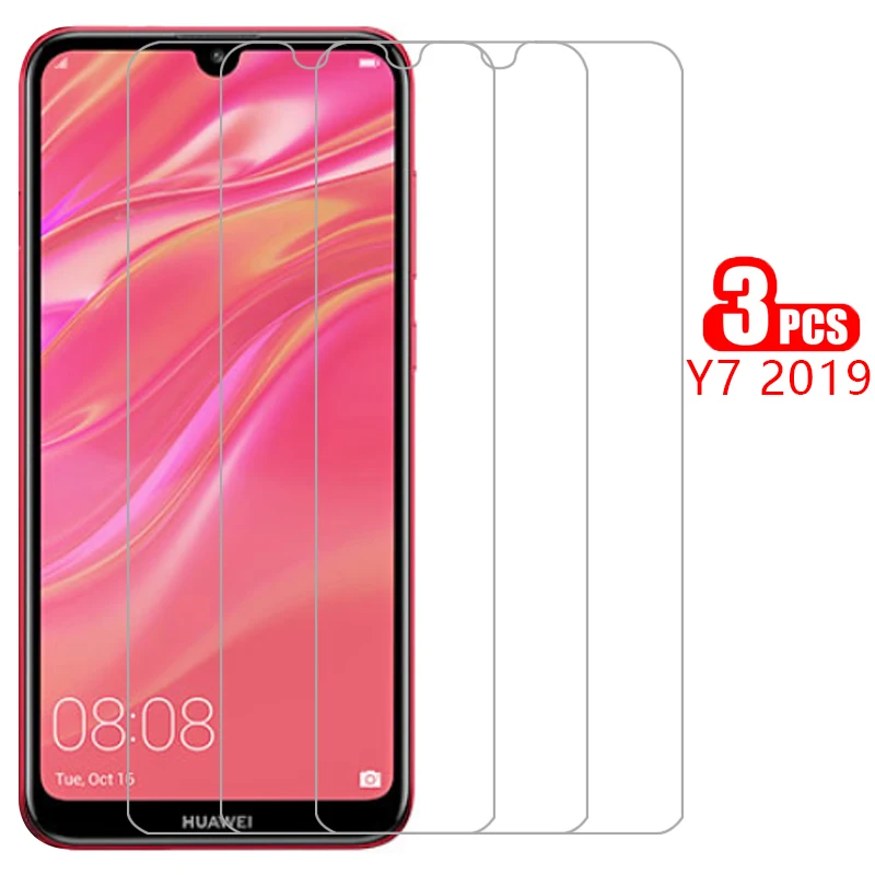 

protective tempered glass for huawei y7 pro prime 2019 screen protector on y72019 y 7 7y film huawey huawe huwei hawei huawi 9h