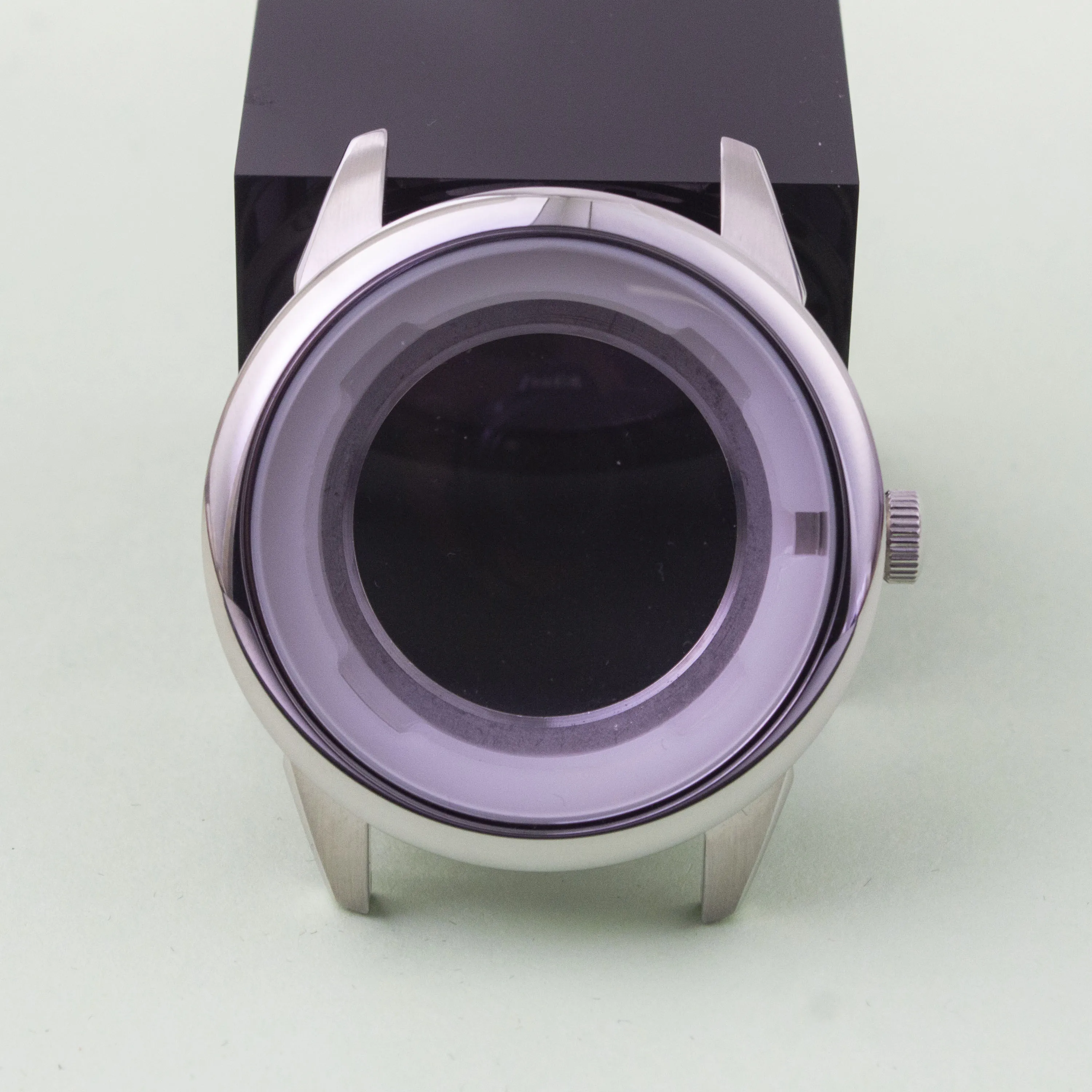 Premium 42.7mm Stainless Steel Waterproof Watch Case for NH35 Movement Repair and Modification
