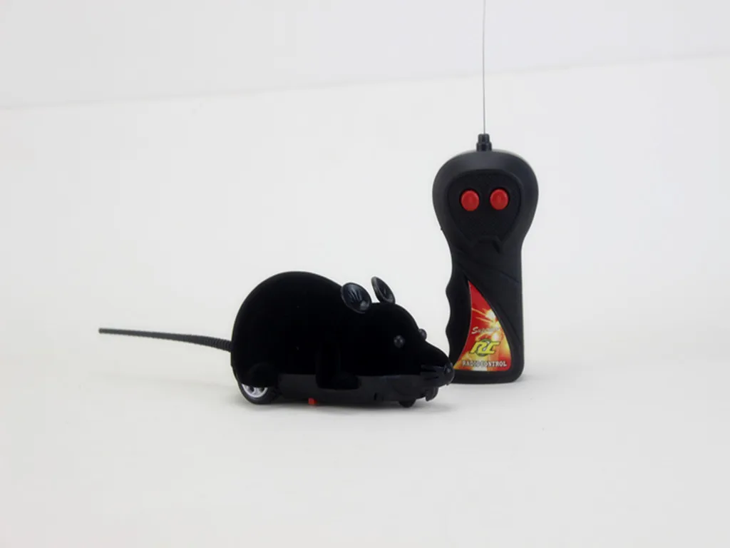 New 8 Colors Cat Toys Remote Control Wireless RC Simulation Mouse Toy Electronic Rat Mice Toy for Kitten Cat Novelty Toy 