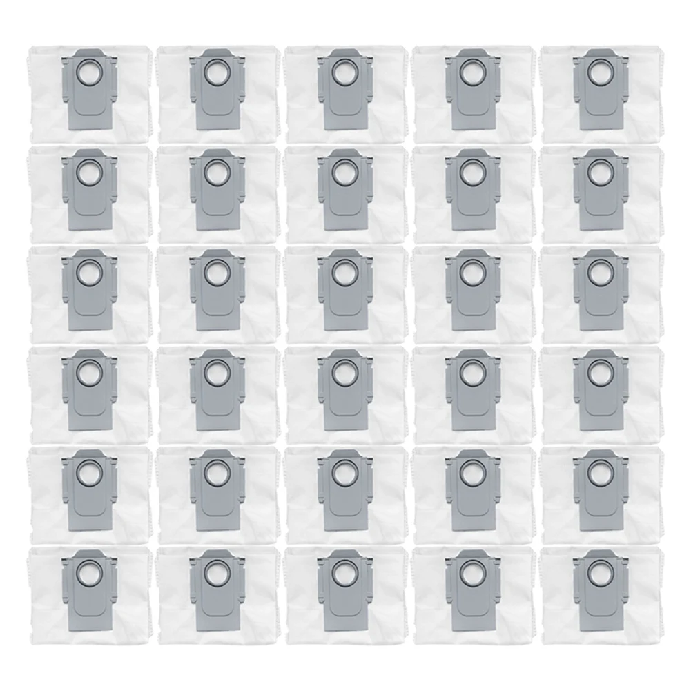 

30Pcs Dust Bag Replacement Accessories for T8, G10S, MAX, Max+, S7 MAXV Ultra Robotic Vacuum Cleaner