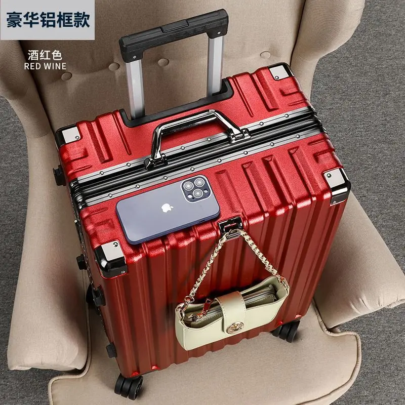 Wine Red (steel nail reinforced aluminum frame + thickened box)