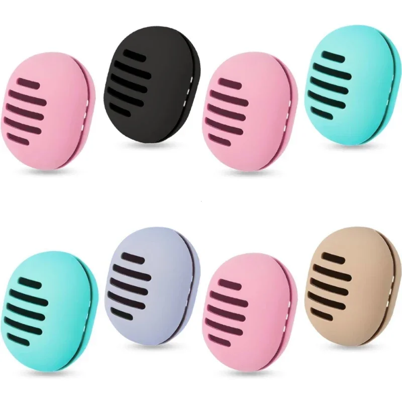 Makeup Sponge Holder with Makeup Sponge Bags Silicone Make Up Case and Dry & Wet Use Foundation Sponge for Travel 5