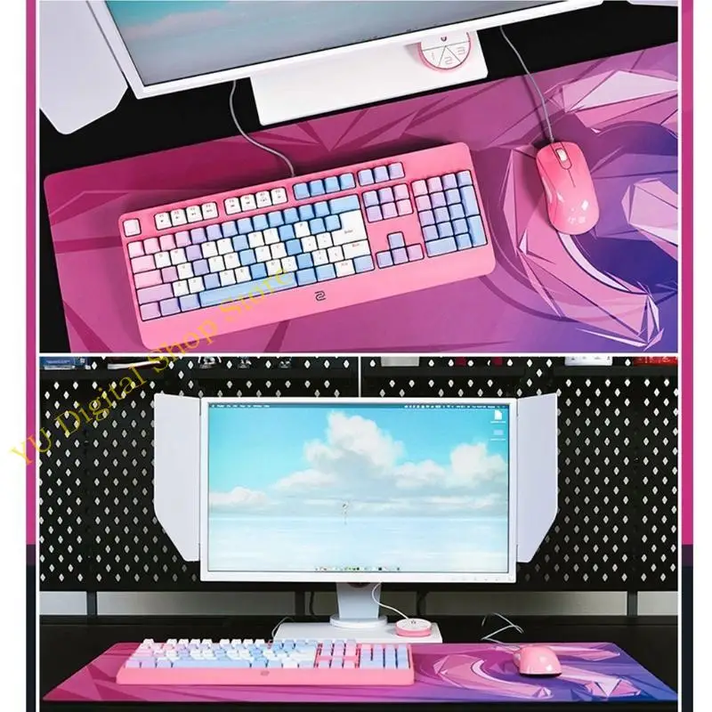 96BA Wear-Resistant Non Slip Computer Mouse Pad glattes haltbares Maus-Pad für Teenager – Detail 10