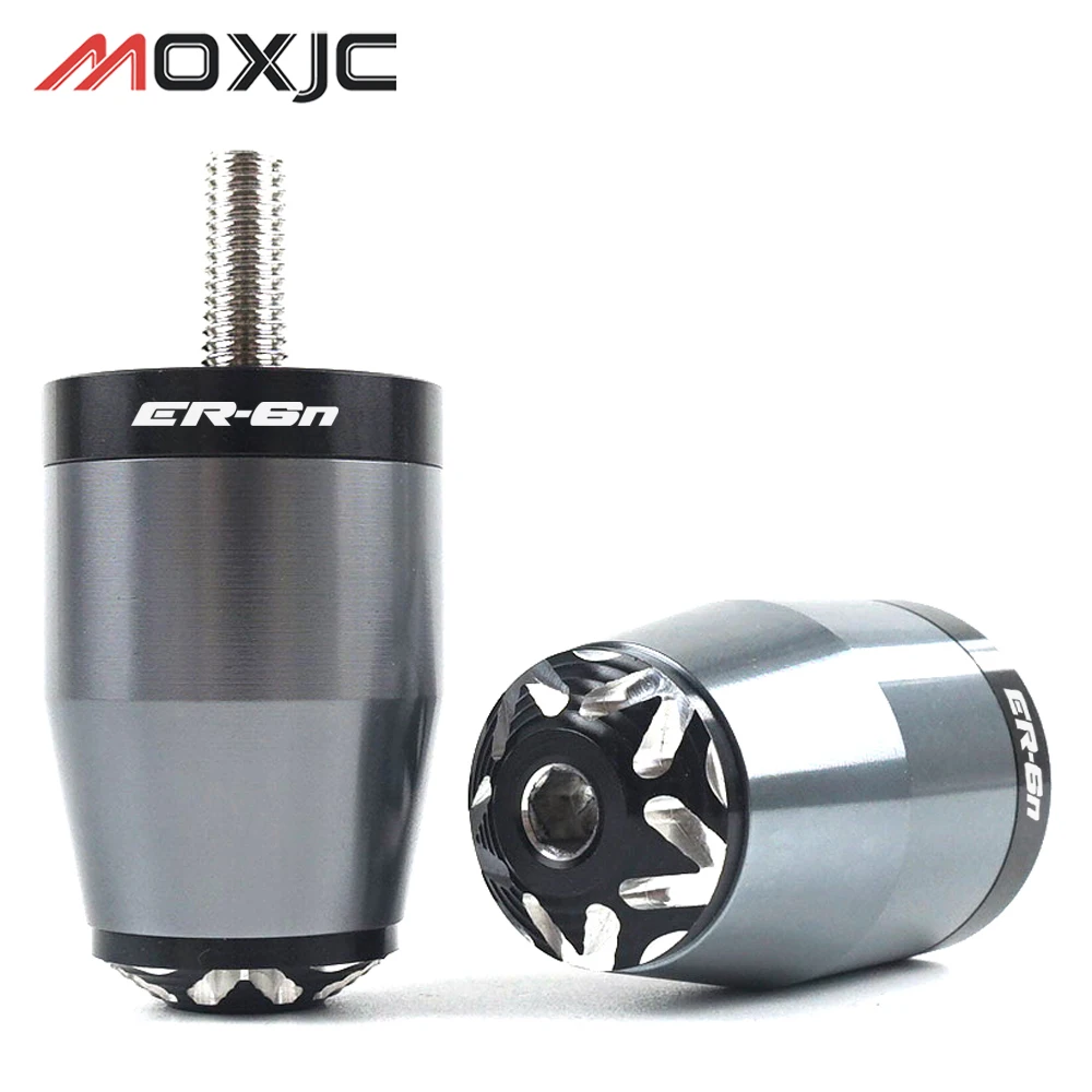 

CNC Aluminum Alloy Handlebar Grips Plug Handle Bar Ends Cap Slider for KAWASAKI ER-6n ER6N 2006-2016