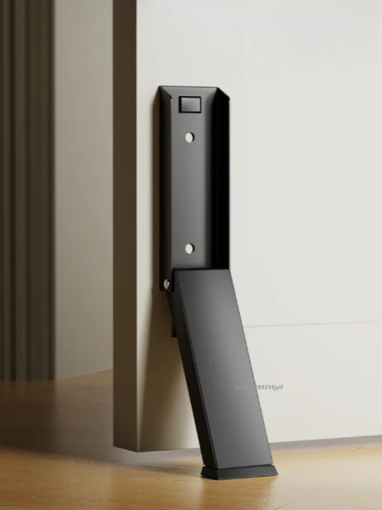 Durable Metal Door Stopper – Windproof, Anti-collision, Anti-slip, Self-Adhesive Door Holder