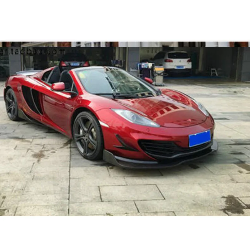 

Передний бампер McLaren 2018 S, ветровое лезвие, направляющая ветра из углеродного волокна и ветровое лезвие для боковых крыльев, автомобильные аксессуары
