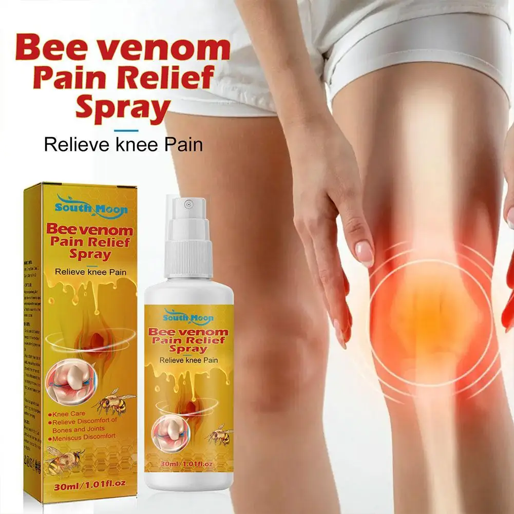 

1Pcs Bee Meniscus Analgesic Spray Arthritis Rheumatoid Pain Relief Cream Knee Joint Muscle Ache Care Plaster