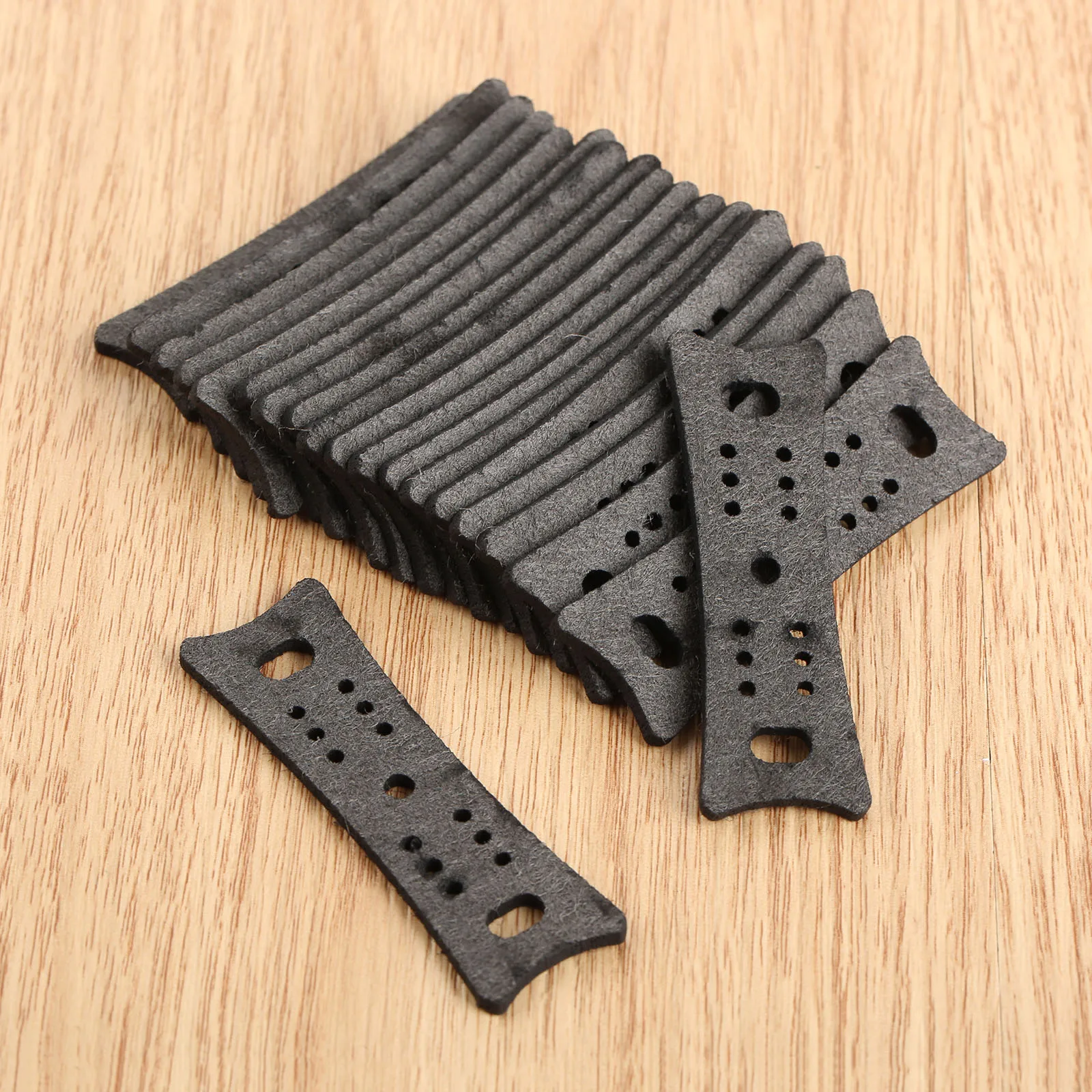 

20/10/5 Pcs Catapult Microfiber Leather Bags Slingshot Flat Rubber Band Leather Pocket Used For Hunting Slingshot 60x15x19mm