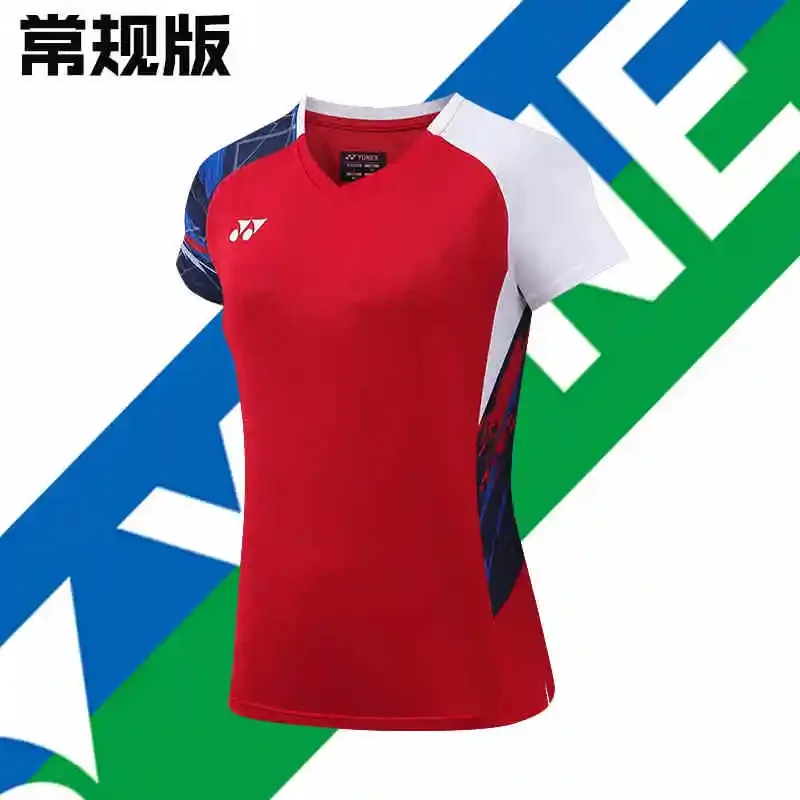 YONEX Men's and Women's Badminton Wear Tops Short Sleeve Quick Dry Sweat-absorbent Breathable Training Suit T-shirts short sleeve t shirt badminton uniforms