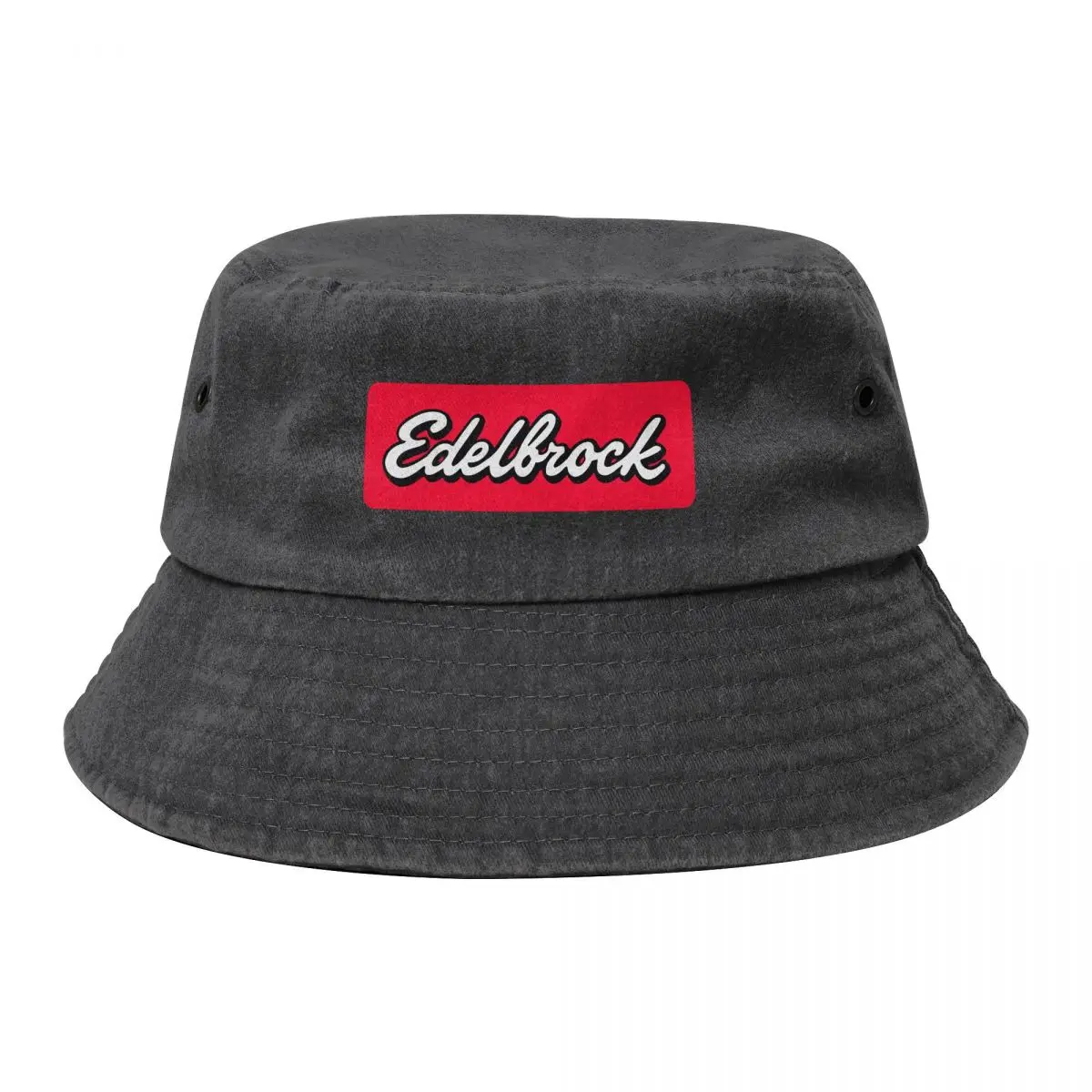 

Edelbrock Logo Cowboy Denim Fisherman Hat With Printing