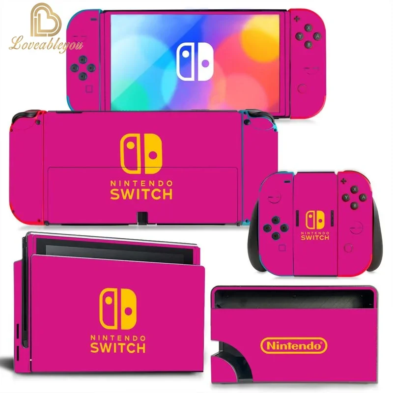 Модная красочная Виниловая наклейка для коммутатора