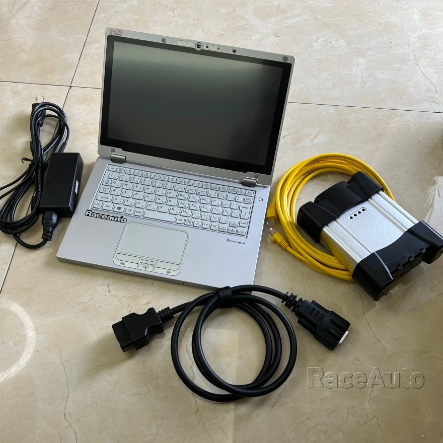 

for BMW Icom Next Diagnostic Tool Cf-ax2 8g Laptop with Software 1000gb SSD Ready to Use Auto Scanner Windows10 system