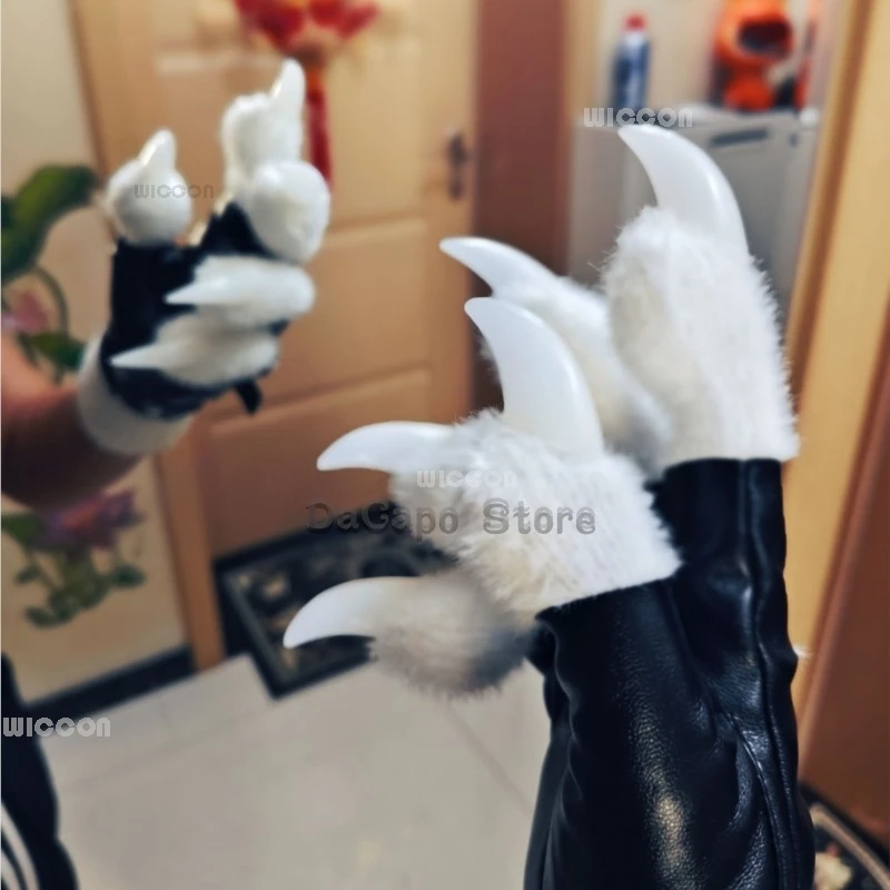 Cosplay Gloves Fursuit Paws Kigurumi Furry Cosplay Gloves Decors Animal Cosplay Glove Handwear