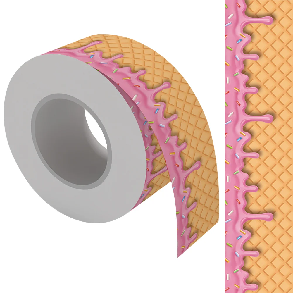 

Наклейка с изображением мороженого, украшение для офисного стола, доска для объявлений, наклейки для доски, наклейки, медная тарелка, декор для классной комнаты