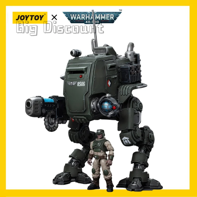 

[В наличии] JOYTOY 1/18 Warhammer 40K экшн-фигурка Astra Military arum Cadian бронированная модель Sentinel игрушка подарок бесплатная доставка