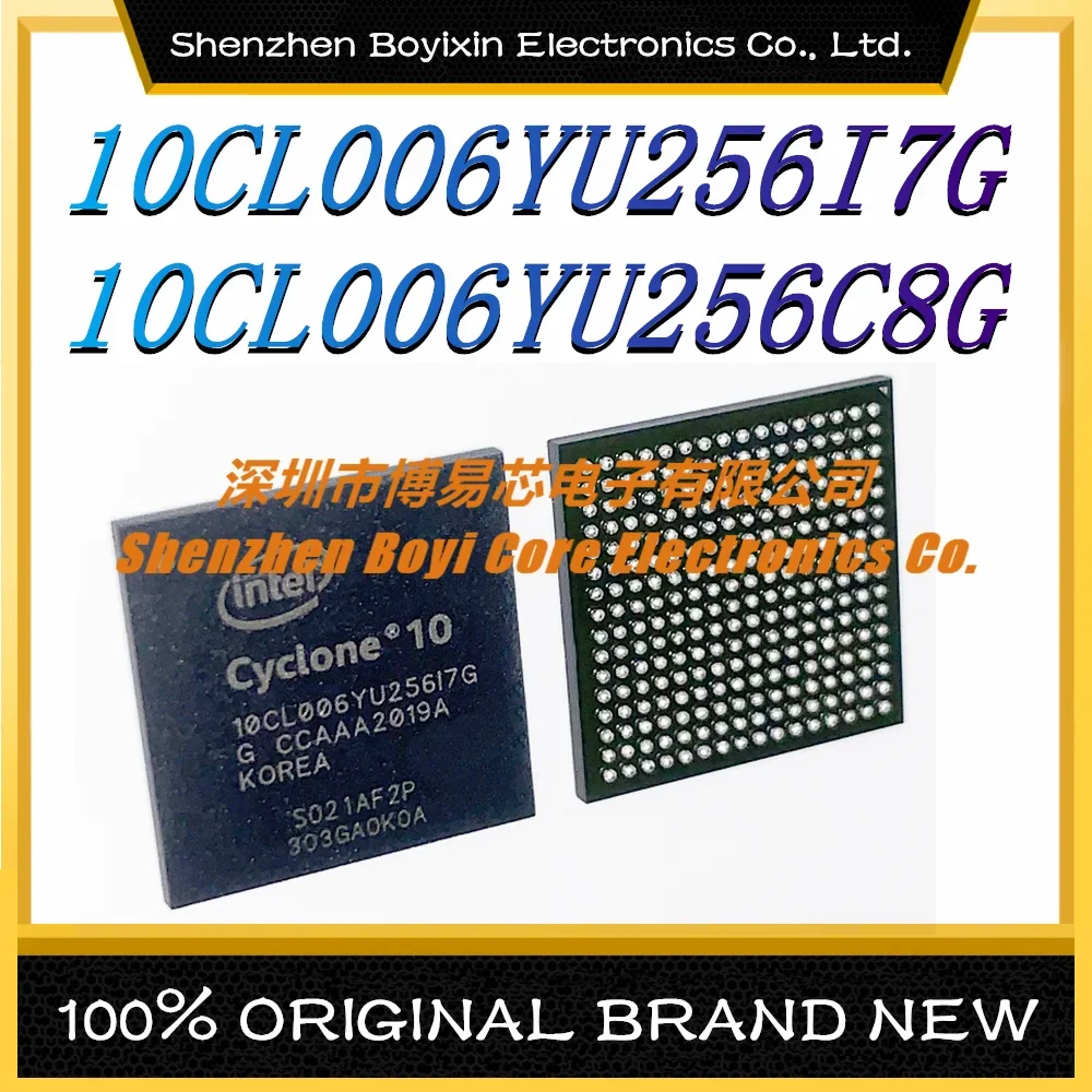 ft4232hl reel ft4232hl ft2232hl qfp64 ft232hl ft2232d qfp48 brand new original genuine ic chip 10CL006YU256I7G 10CL006YU256C8G Package: UBGA-256 Brand New Original Genuine Programmable Logic Device (CPLD/FPGA) IC Chip