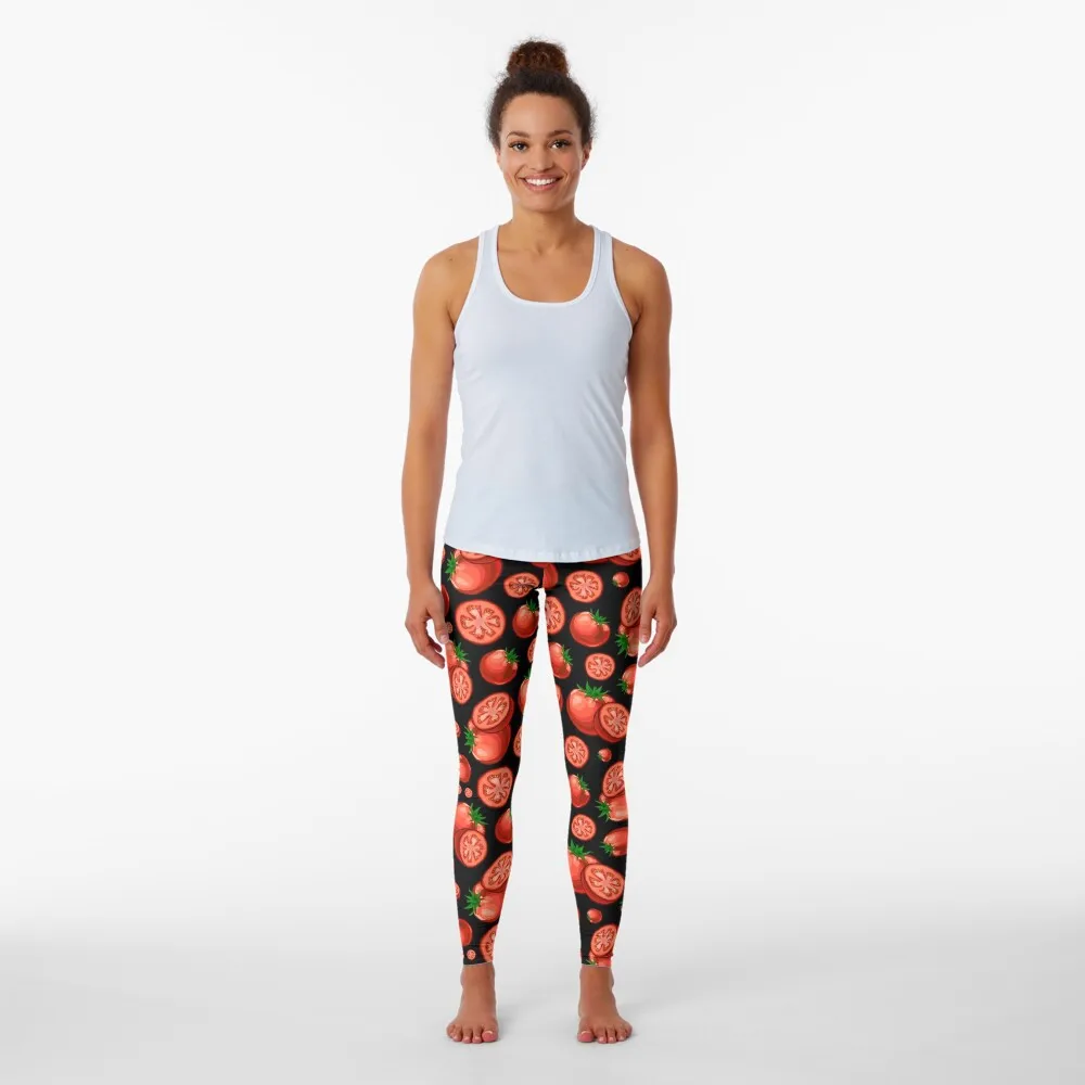 Veggiephile - Tomatoes Leggings Women sports Female legging pants jogging pants gym pants Womens Leggings