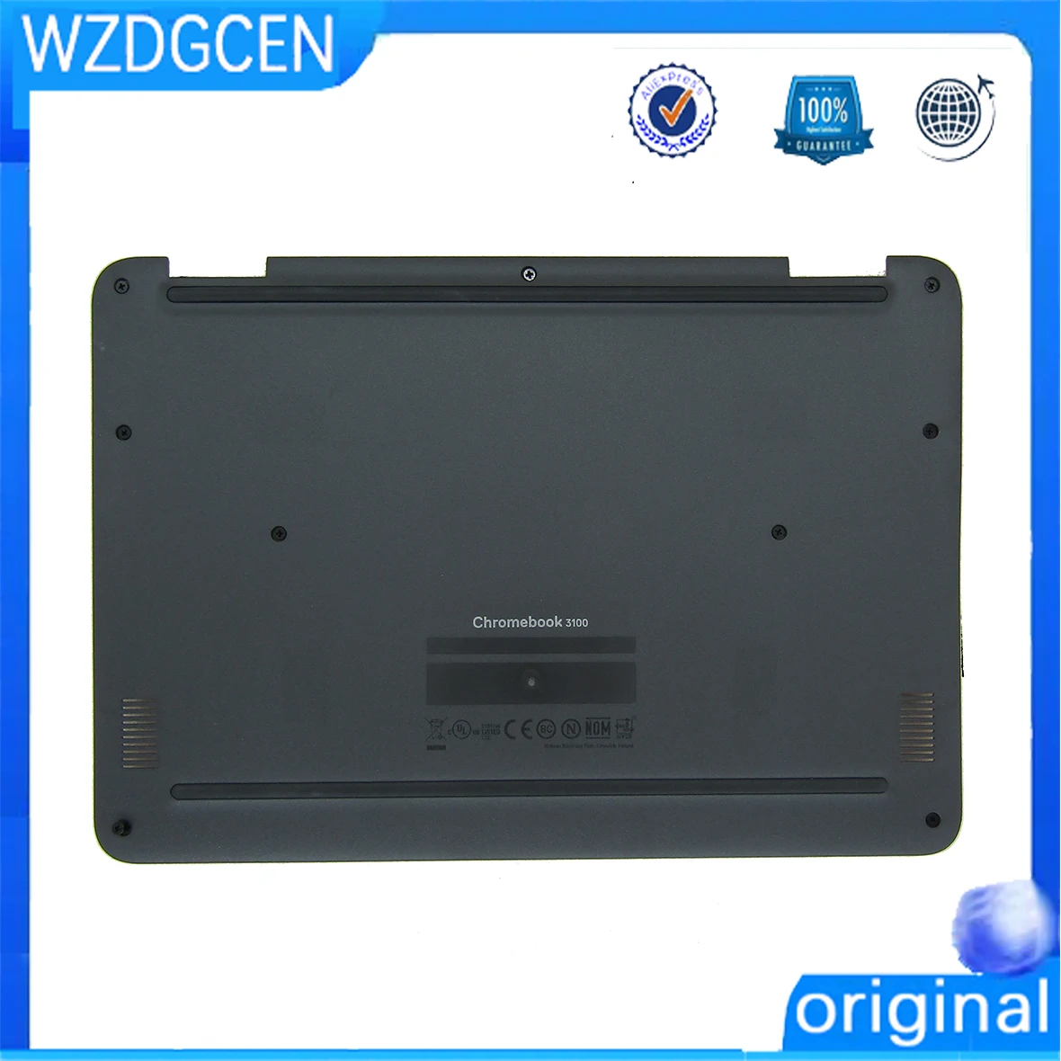 

NEW Original Black Shell For Dell Chromebook 3100 Laptop Bottom Case Base Cover 02RY30