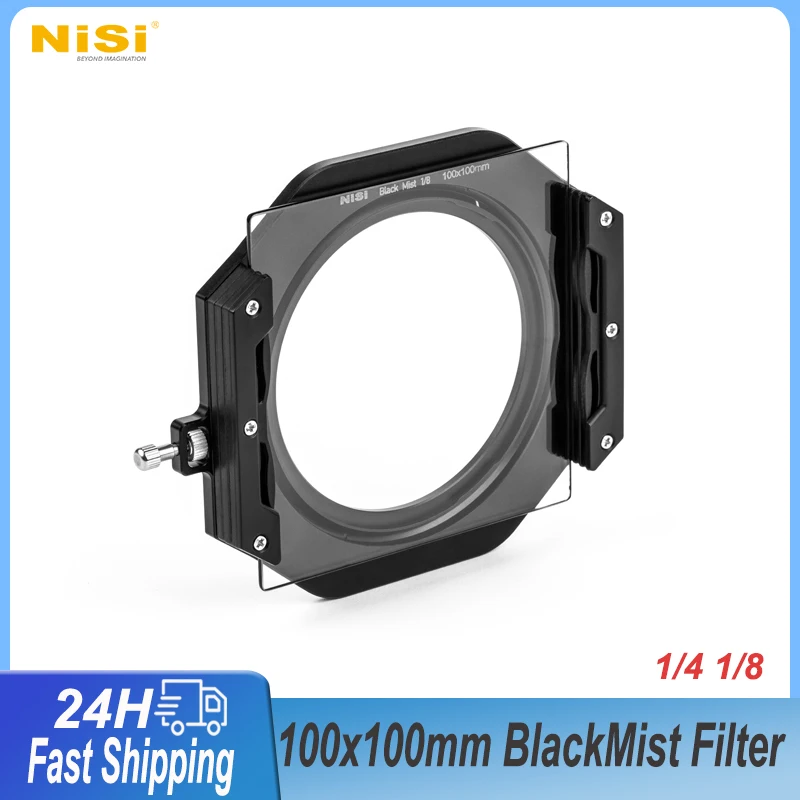 

NiSi Black Mist Filter 100x100mm Black Mist Soft Diffusion 1/8 1/4 Square Filters Portrait Photography Lens Filter Camera Lens