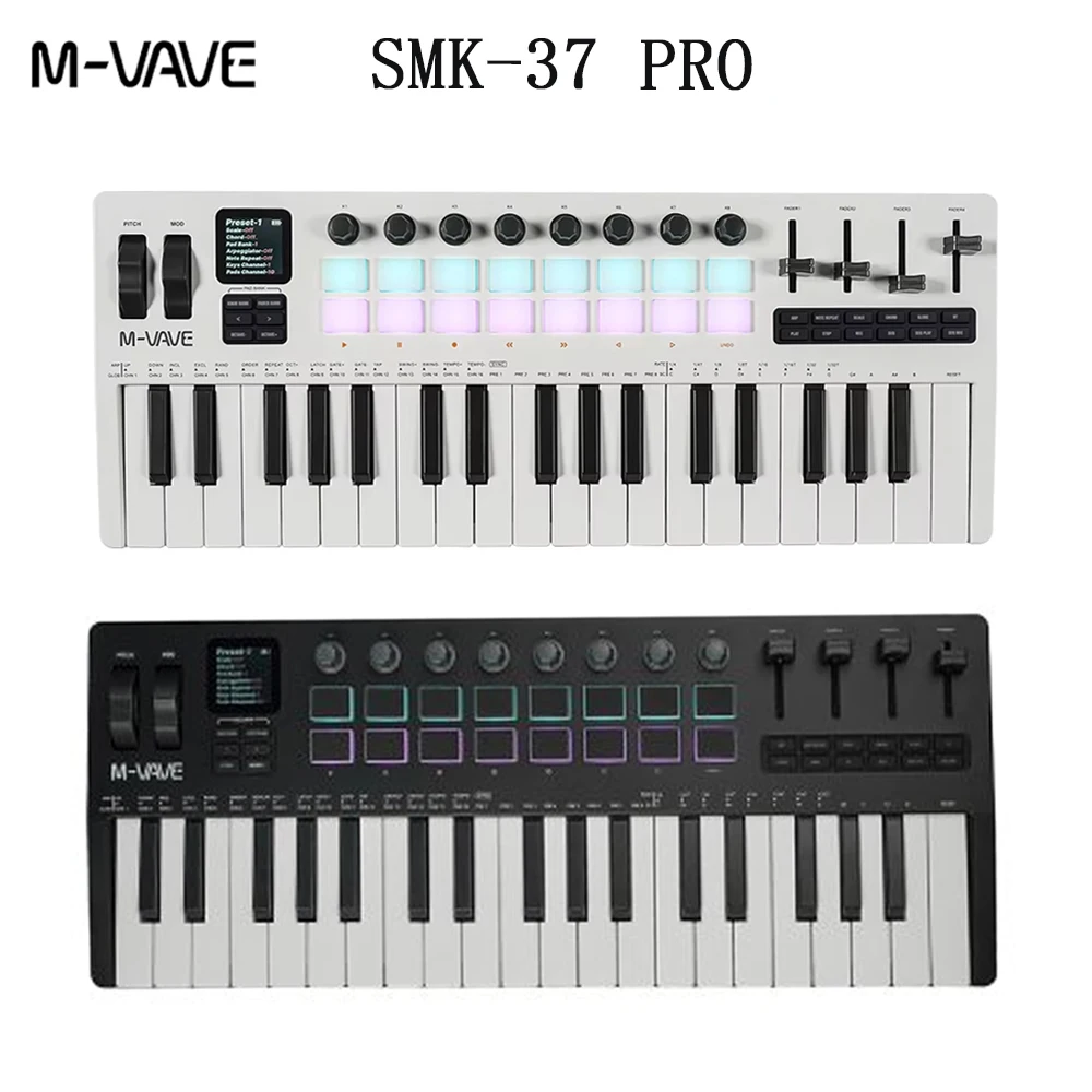 ワイヤレス MIDIキーボード M-Vave SMK25 【新品未使用】 Scc2c9d31ebbf4d3c87ccb48a6a672