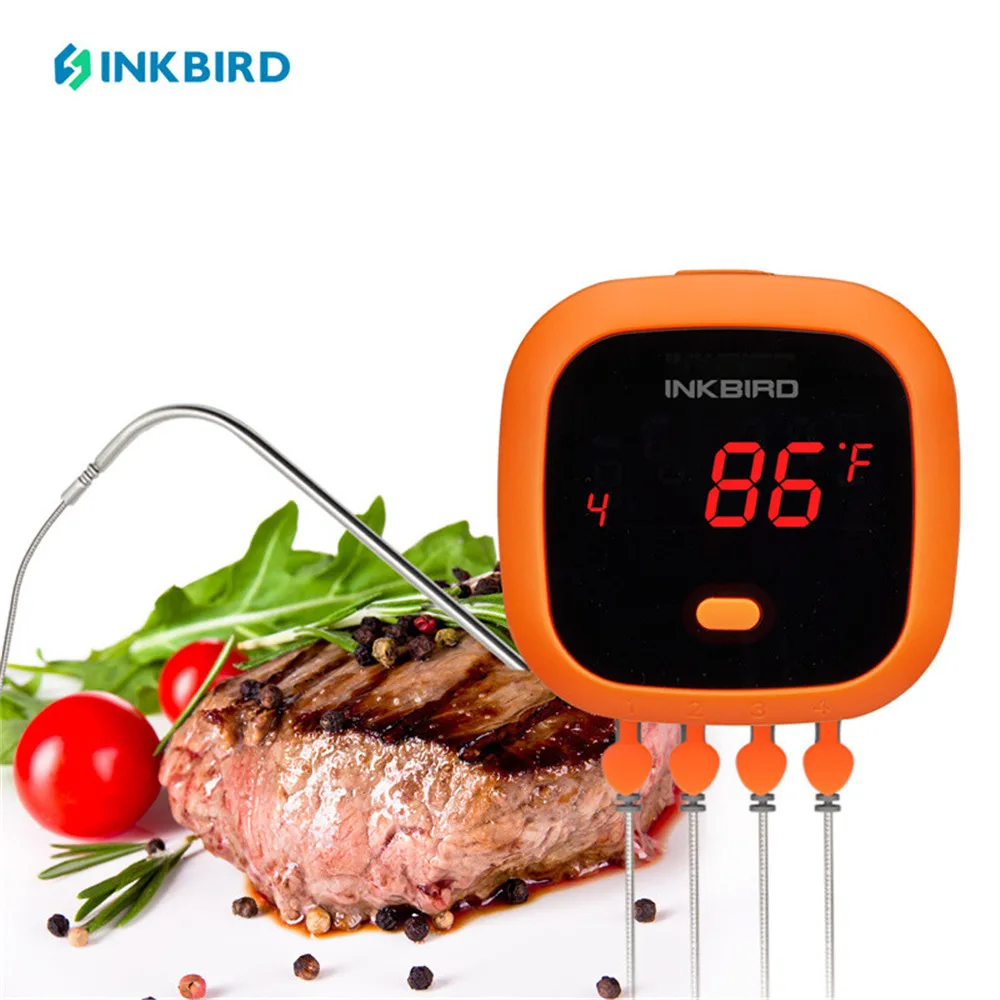 Inkbird Wireless Waterproof 150 FT Bluetooth Meat Thermometer IBT