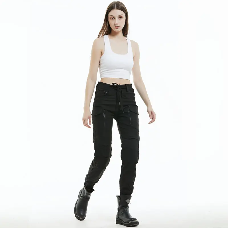 여름 오토바이 라이딩 청바지 여성 모토크로스 나이트 보호 바지 메쉬 통기성 캐주얼 바지 소녀용 작은 슬림핏