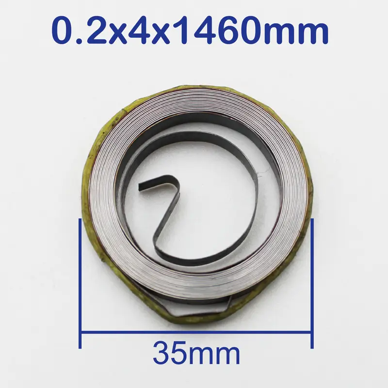 Flat Spiral Coil Constant Force Springs Various Sizes image 15