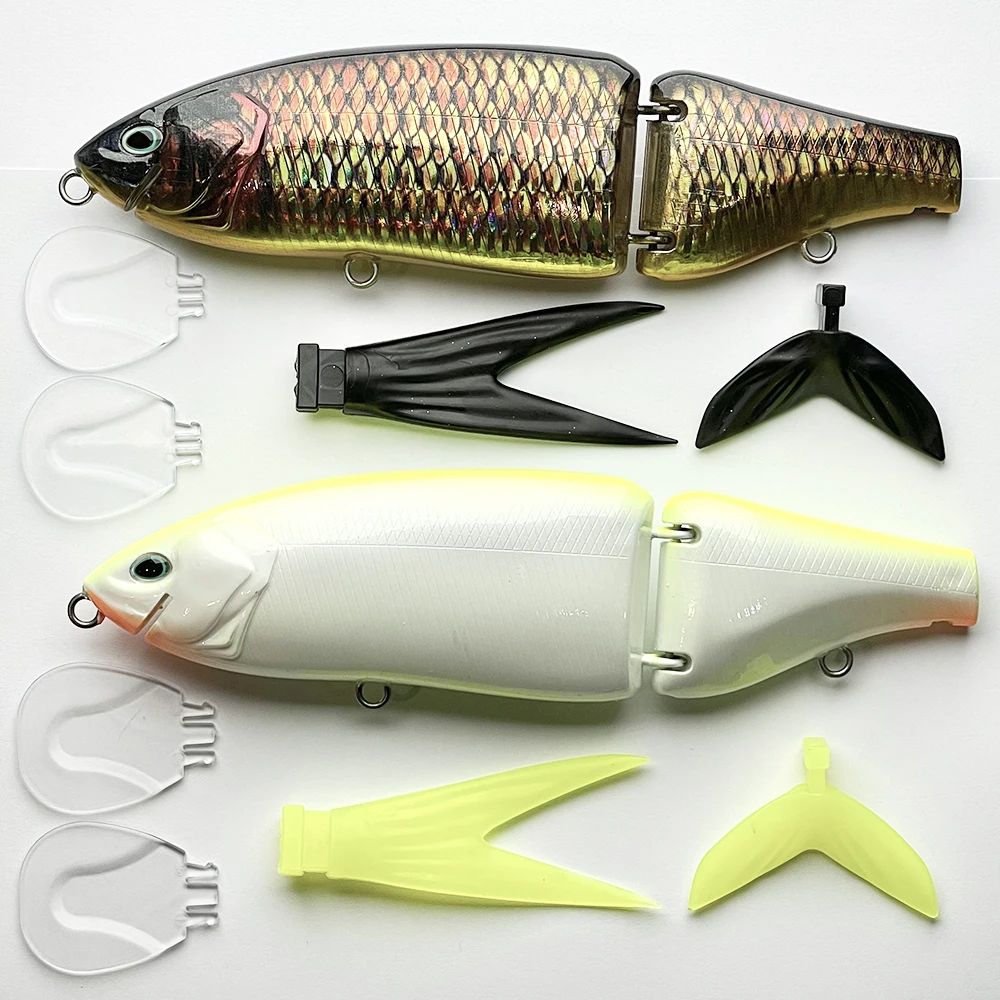 CFLURELuminousJointedBaitFloating220mm115gShadGliderSwimbait