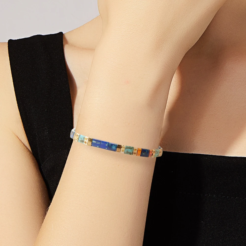 

Go2boho Vintage Bracelet For Women Miyuki Tila Beads Bracelets Boho Pulseras Sample Jewelry Friends Best Gift Jewellry