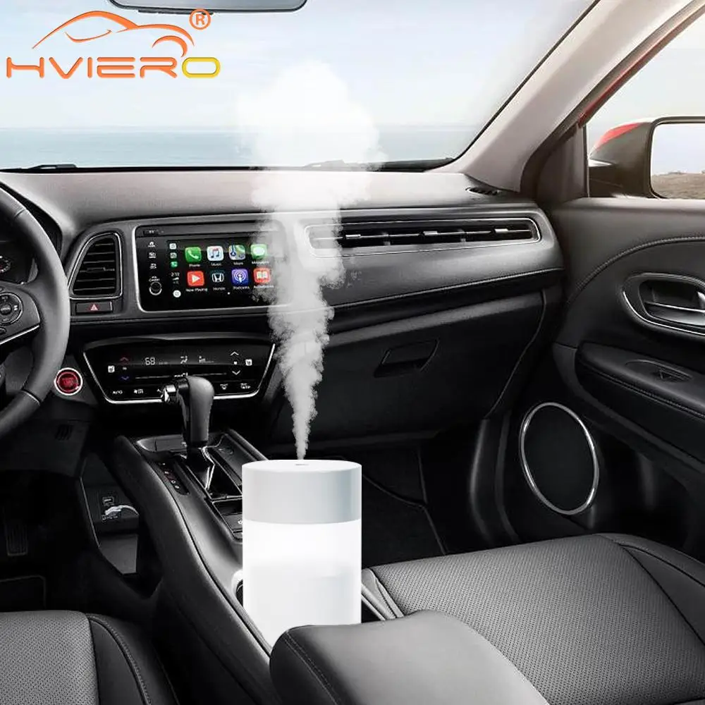 Air Humidifier 260ML Ultrasonic Mini Aromatherapys LED Lamps for Home Car Atomizing Diffuser Sprayer USB Essential Oil