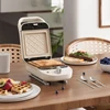 600W Electric Sandwich Maker Waffle Maker Multi-baker Breakfast Machine Toaster Baking Pancake Sandwichera Double Side Heat 220V 3