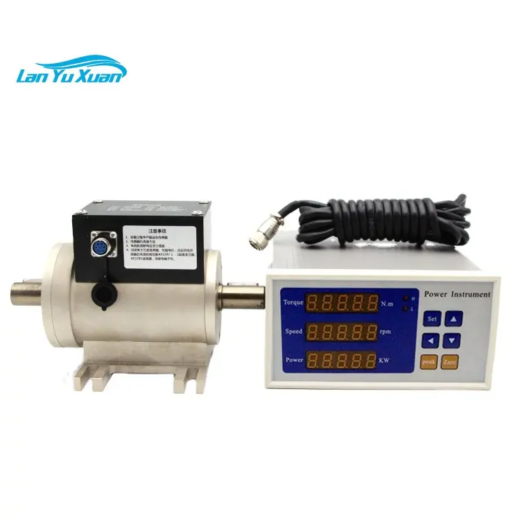 

GTS200 hot sales 500Nm 1000Nm 5000Nm Non-contact torque sensor Continuous rotation dynamic torque meter