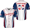 Summer New Customized Dominican Republic Baseball Jersey 3D Printed Men's and Women's Casual Fashion Street Baseball Shirt 1