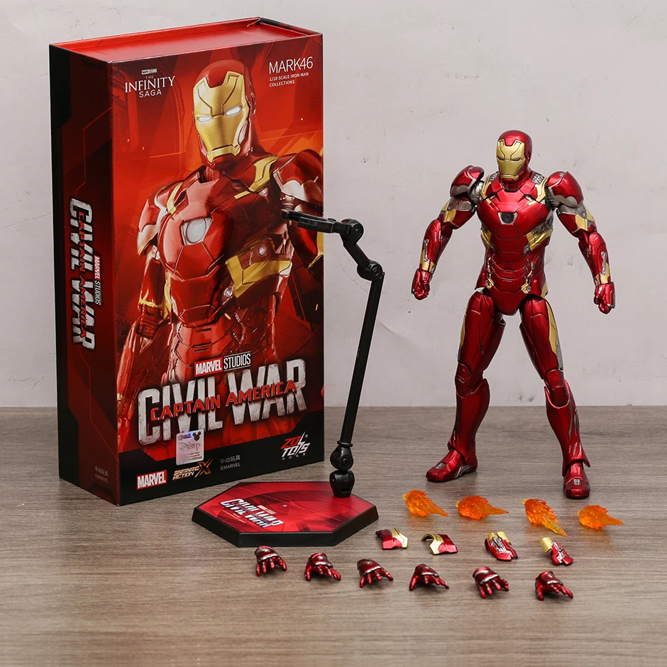 

ZD Toys Iron Man MARK XLVI MK46 Action Figure Model Toy For Collectible Figurine