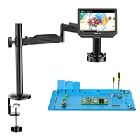 TOMLOV Autofocus 4K Digital Microscope 2000X 8" TM4K-AF Flex Arm HDMI Electronics Soldering Microscope for Mobile Phone Repair 1