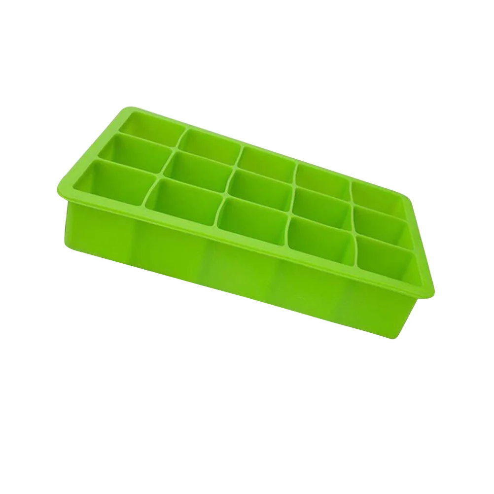 

Silicone Ice Cube Maker Form For Ice Candy Cake Pudding Chocolate Molds Easy-Release Square Shape Ice Cube Trays Molds