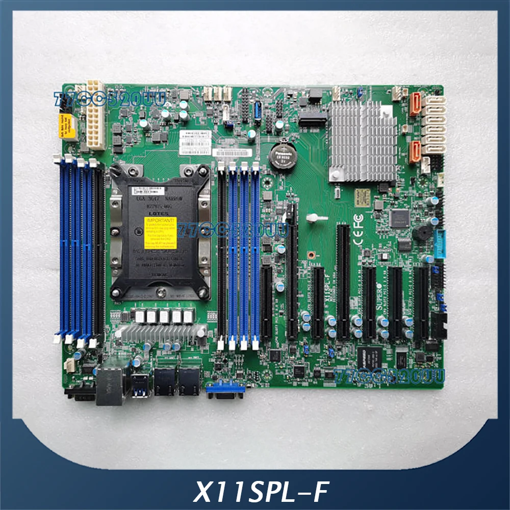 Original Server Motherboard For Supermicro X11SPL-F C621 LGA3647 7*PCI-E3.0 Support 6142 6148 6150 Good Quality 3 Original Server Motherboard For Supermicro X11SPL-F C621 LGA3647 7*PCI-E3.0 Support 6142 6148 6150 Good Quality
