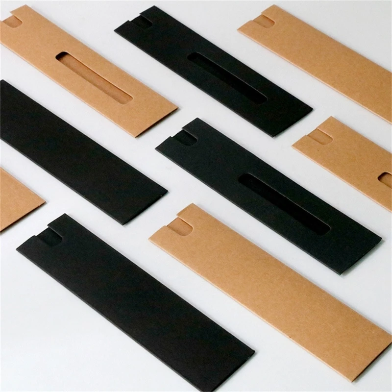 Stationery Box 50PCS Cardboard Pen Box Pencil Holder, pencil holder