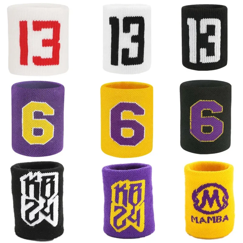 

1pc Wristbands Sport Sweatband Hand Band Sweat Wrist Support Brace Wraps Guards for Gym Volleyball Basketball Teennis