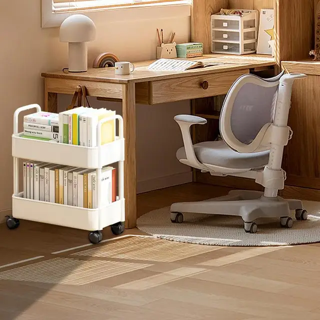 제한된 공간을 효율적으로 활용하는 다기능 모바일 책 카트