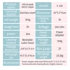 VGR V-140 Electric Hair Clipper Professional Metal Home Appliance Haircut Machine Rechargeable Barber Trimmer for Men Vgr 140 3