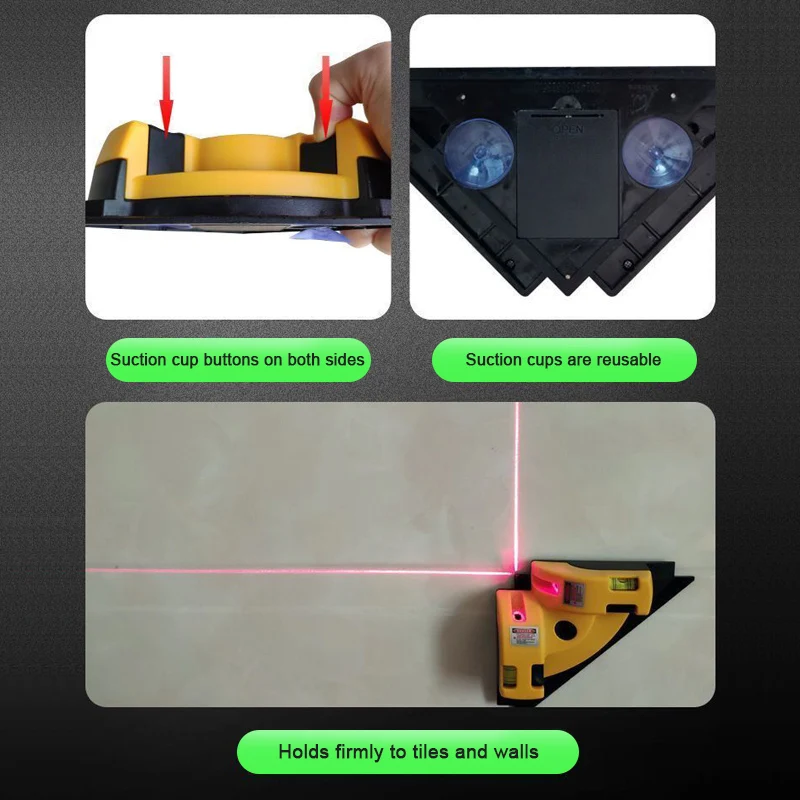 High Quality Right Angle 90 Degree Square Laser Level