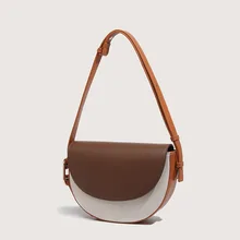

Women's messenger bag Fashion casual shoulder bag 2021 new fashion western saddle bag All-match high-end bag Designer signature