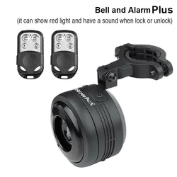 USB Rechargeable 125dB Electric Bicycle & Scooter Horn with Loud Sound (Bell with alarm Plus)
