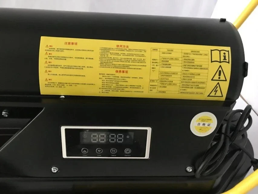 Industrial Fuel Burning Diesel Kerosene Oil Fan Heater Chicken Farm Diesel Oil Heater Poultry Brooding Equipment Air Heater 3