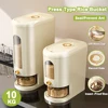 10KG Rice Storage Box Automatic Cereal Dispenser Storage Box with Lid Sealed Rice Bucket Moisture-Proof Grain Storage Container 3